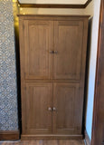 *2 Door over 2 Door Toys, Crafts, Kitchen Larder Pantry Storage Cupboard (40 cm deep)