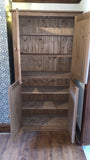 ^2 Door over 2 Door Toys, Crafts, Kitchen Larder Pantry Storage Cupboard (40 cm deep)