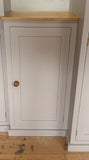 Low Storage Cupboard and also shoe cupboard - Narrow 1 Door - Kitchen/ Utility /Bedroom /Hall - 110 cm High  (40 cm deep) *NEW PRODUCT*