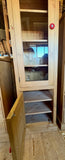 ^1 Door Glazed over 1 Solid Door Display Cabinet