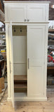 ^Hallway, Utility, Cloak Room Cupboard with Hooks and Shelves and Extra Top Box Storage (35 cm or 40 cm deep) ALL SIZE VARIATIONS