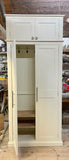 ^Hallway, Utility, Cloak Room Cupboard with Hooks and Shelves and Extra Top Box Storage (35 cm or 40 cm deep) ALL SIZE VARIATIONS