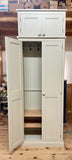 ^Hallway, Utility, Cloak Room Cupboard with Hooks and Shelves and Extra Top Box Storage (35 cm or 40 cm deep) ALL SIZE VARIATIONS