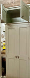 ^4 Door, 2 Drawer Storage Cupboard and Extra Top Box Storage - Fully Shelved - 176 cm wide (40 cm deep)