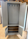 Hallway, Utility, Cloak Room 2 Door Storage Cupboard with Coat Hooks and 2 Door Lower Shoe Cupboard (40 cm deep) width variations