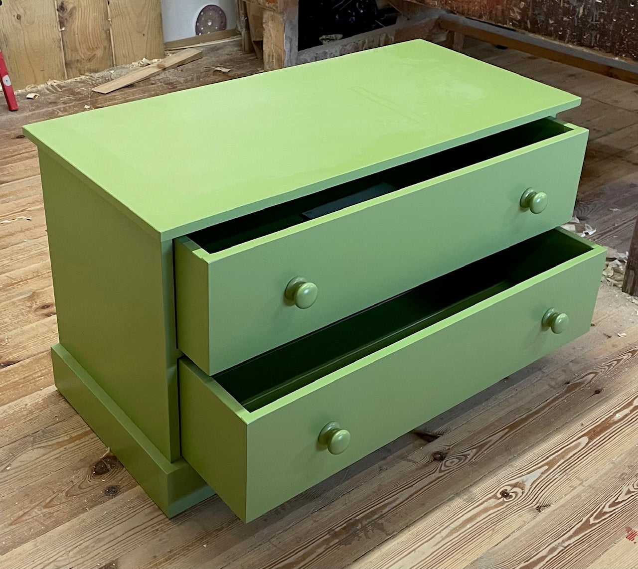 Solid Wood 2 over 1 Chest of Drawers Cabinet UK | Handmade Chest | Cheshire  Pine & Oak