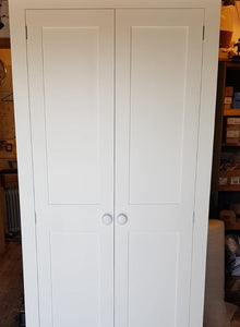 ^4 Door, 2 Drawer Storage Cupboard and Extra Top Box Storage - Fully Shelved - 176 cm wide (40 cm deep)