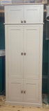 ^2 door over 2 door Hallway, Utility, Cloak Room Storage Cupboard with Coat Hooks and Lower Shoe Cupboard (40 cm deep) with TOP BOX
