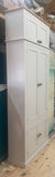 ^2 door over 2 door Hallway, Utility, Cloak Room Storage Cupboard with Coat Hooks and Lower Shoe Cupboard (40 cm deep) with TOP BOX