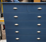 Chest of Drawers - Solid Pine 2 over 4 (or 5 Full Drawers) - 36" wide