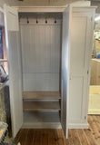 *3 Door Hall, Utility Room, Cloak Room Coat & Shoe Storage Cupboard (130 cm wide x 45 cm deep)
