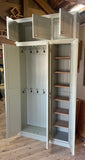 ^3 Door Hall, Utility Room, Toys, Cloak Room Coat & Shoe OPTION 1 with Extra Top Box Storage Cupboard (35 cm deep)