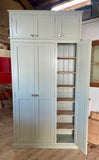 ^3 Door Hall, Utility Room, Toys, Cloak Room Coat & Shoe OPTION 1 with Extra Top Box Storage Cupboard (35 cm deep)