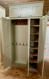 ^3 Door Hall, Utility Room, Toys, Cloak Room Coat & Shoe with Extra Top Box Storage Cupboard (40 cm deep)