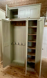 ^3 Door Hall, Utility Room, Toys, Cloak Room Coat & Shoe with Extra Top Box Storage Cupboard (40 cm deep)