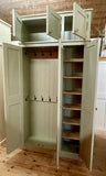^3 Door Hall, Utility Room, Toys, Cloak Room Coat & Shoe with Extra Top Box Storage Cupboard (40 cm deep)