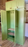 ^3 Door Hall, Utility Room, Toys, Cloak Room Coat & Shoe OPTION 1 with Extra Top Box Storage Cupboard (35 cm deep)
