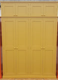^4 Door Full Hanging Solid Pine Hand Made Wardrobe