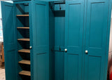 Hall Coat & Shoe Storage 5 Door Cupboard with Extra Top Storage (35 cm deep)