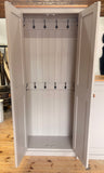 Hallway, Utility, Cloak Room Storage Cupboard with Hooks and Shelves - 2 Doors (35 cm deep) SIZE VARIATIONS