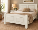 Solid Pine Bed Frame with High Foot Board - 5 Sizes