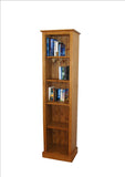 *Solid Pine Medium Bookcase - 60" High with Adjustable Shelves