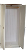 Wardrobe Full Hanging 2 Door Solid Wood