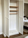 Wardrobe Full Hanging 2 Door Solid Wood