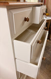 Cheshire Pine Chest of Drawers, 2 over 4 or 5 Full-Width Drawers, 91.5 cm Wide