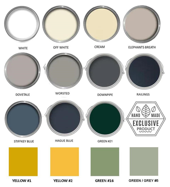 Painted Wooden Colour Samples