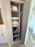Ironing Board / Broom, Laundry, Kitchen, Utility, Hall Storage Cupboard (45 cm, 50 cm and 55 cm deep) ALL SIZE VARIATIONS - OPTION 2