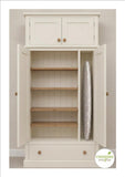 Kitchen Storage Cupboard 2 Door & Drawer WITH Extra 2 Door Storage Top Box (45 cm - 50 cm - 55 cm deep) ALL COLOURS - *NEW PRODUCT*