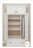 Kitchen Storage Cupboard 2 Door & Drawer WITH Extra 2 Door Storage Top Box (45 cm - 50 cm - 55 cm deep) ALL COLOURS - *NEW PRODUCT*