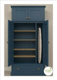 Kitchen Storage Cupboard 2 Door & Drawer WITH Extra 2 Door Storage Top Box (45 cm - 50 cm - 55 cm deep) ALL COLOURS - *NEW PRODUCT*