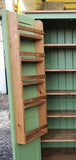 ^4 Door Larder, Utility Room, Kitchen Storage Cupboard with Spice Racks (50 cm deep)