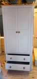 *HouseKeepers 2 Door with 2 Drawer Storage Cupboard (50 cm deep) NO Spice Racks