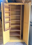 Ironing Board Kitchen, Utility, Larder Pantry Storage Cupboard with Spice Rack (50 cm deep) width VARIATIONS