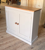 Low Hallway Cupboard Shaker Style 2 Door- to match our Tall Hall Cupboard (35 cm deep)