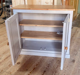 Low Hallway Cupboard Shaker Style 2 Door- to match our Tall Hall Cupboard (35 cm deep)