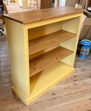 *Solid Pine Low Bookcase - 36" High with Adjustable Shelves