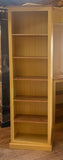 *Solid Pine Tall Bookcase - 78" High with Adjustable Shelves