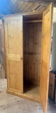 Wardrobe Full Hanging 2 Door Solid Wood