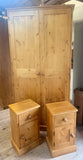 Wardrobe Full Hanging 2 Door Solid Wood