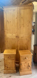Wardrobe Full Hanging 2 Door Solid Wood