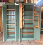 Larder, Utility Room, Kitchen Storage Cupboard with Spice Racks 4 Door (40 cm deep)
