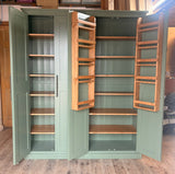 Larder, Utility Room, Kitchen Storage Cupboard with Spice Racks 4 Door (40 cm deep)