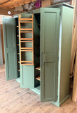 Larder, Utility Room, Kitchen Storage Cupboard with Spice Racks 4 Door (40 cm deep)
