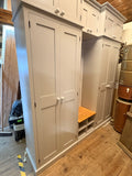 Hall, Utility/Cloak Room Cupboard with Coat Rack, Shoe Bench 4 Door COMBINATION and 6 Door EXTRA STORAGE TOP BOX - 2.1 m wide