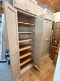 Hall, Utility/Cloak Room Cupboard with Coat Rack, Shoe Bench 4 Door COMBINATION and 6 Door EXTRA STORAGE TOP BOX - 2.1 m wide