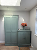 **4 Door Combination Coat and Shoe Storage Cupboard